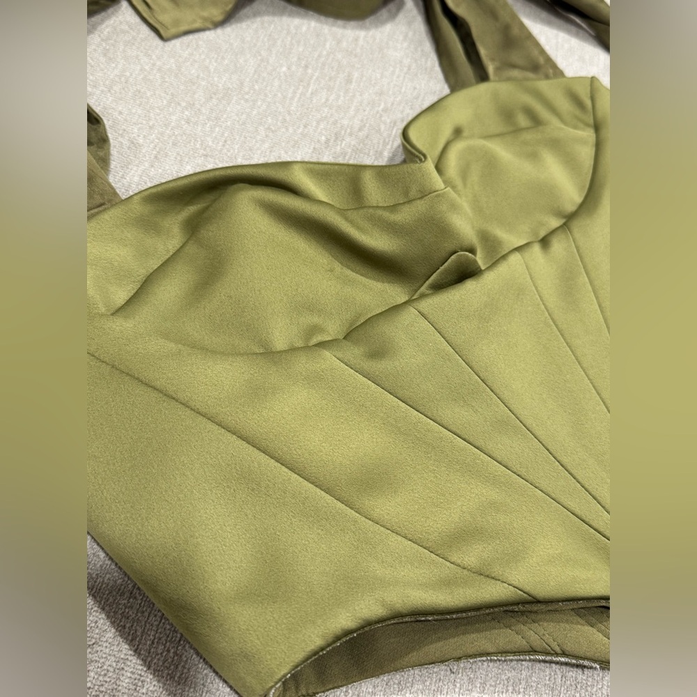 House of CB Olive Green Bodysuit - Picture 7 of 8